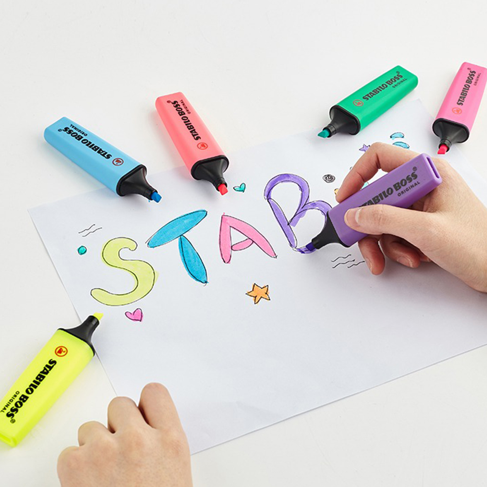 Stabilo Marker Boss - 1 قطعة هيغليغتر ستابيلو الألماني 70