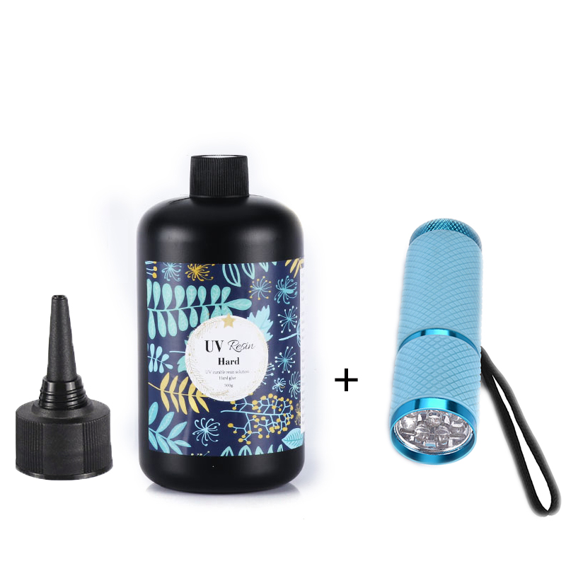 Epoxy Uv Resin Kit - 10-500 جرام الأشعة فوق البنفسجية راتنجات