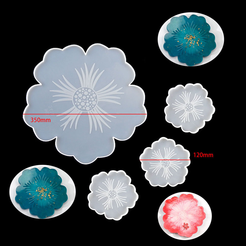 Epoxy Uv Resin Kit - قوالب سيليكون لصب الراتنج على شكل
