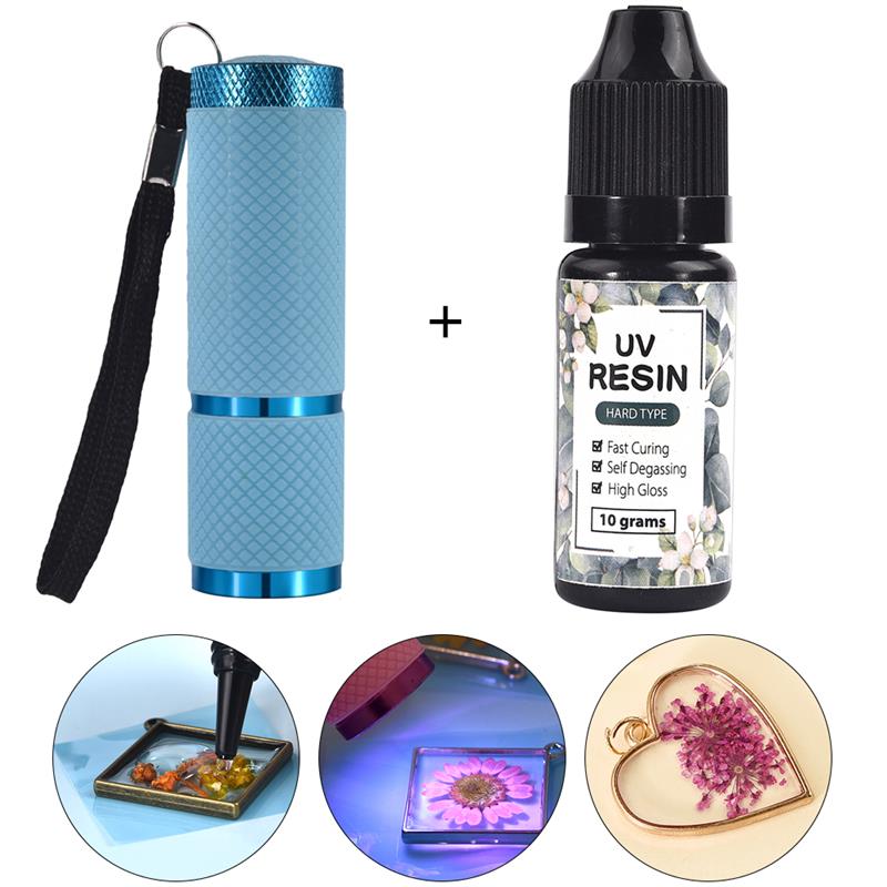 10 جرام 25 جرام الصلب UV الرات - مراجعة Epoxy Uv Resin Kit وسعره