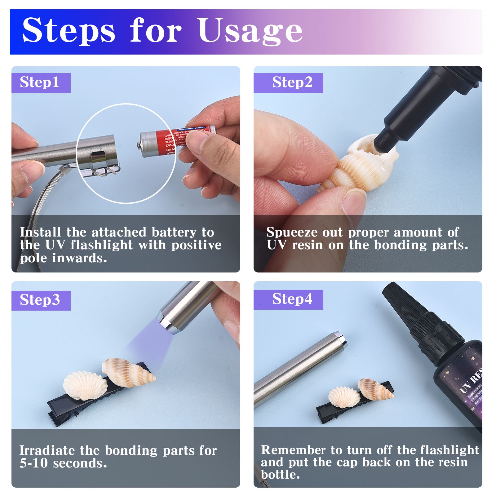 25/50/100/120/200/250 جرام UV  - مراجعة Epoxy Uv Resin Kit وسعره