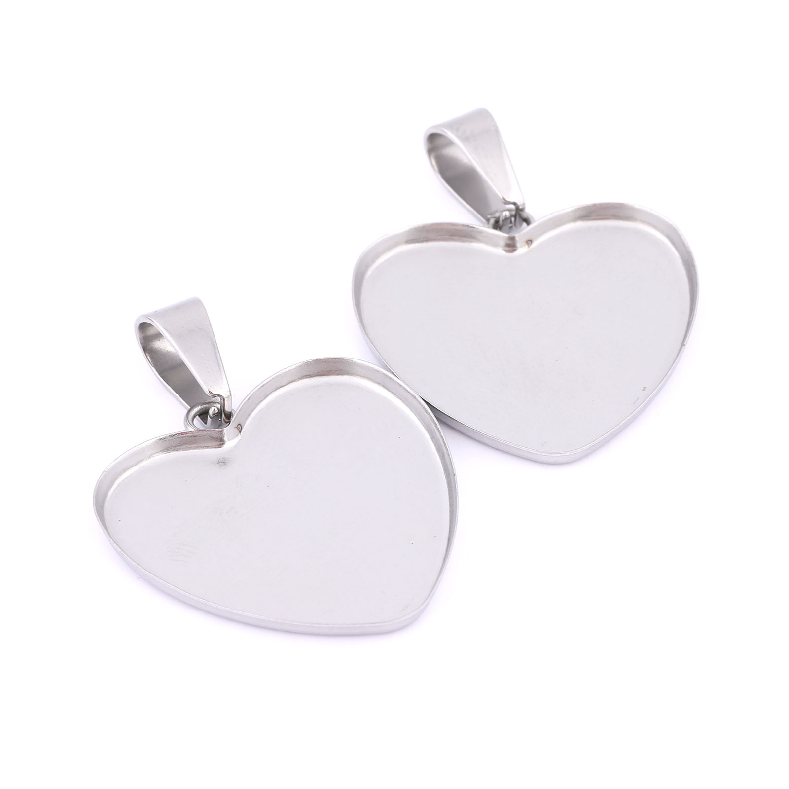10 قطعة الفولاذ المقاوم للصدأ  - مراجعة Bezels Set Pendant وسعره