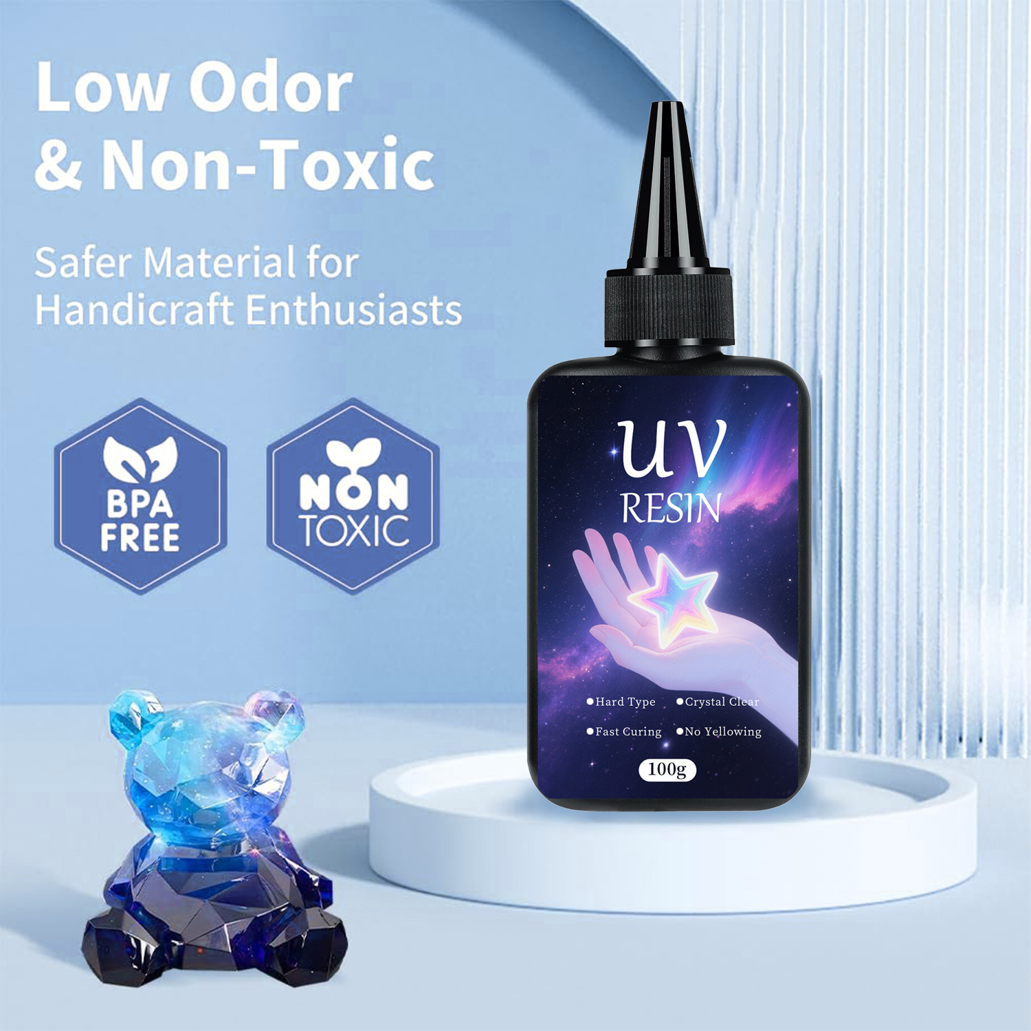 مجموعة راتينج الأشعة فوق البنف - مراجعة Epoxy Uv Resin Kit وسعره