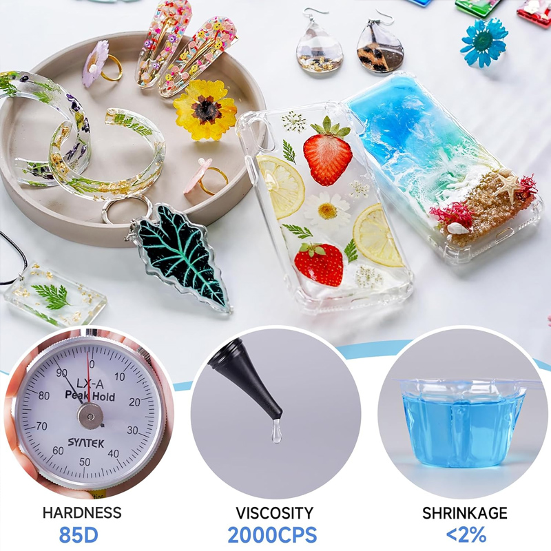 ترقية الأشعة فوق البنفسجية الر - مراجعة Epoxy Uv Resin Kit وسعره