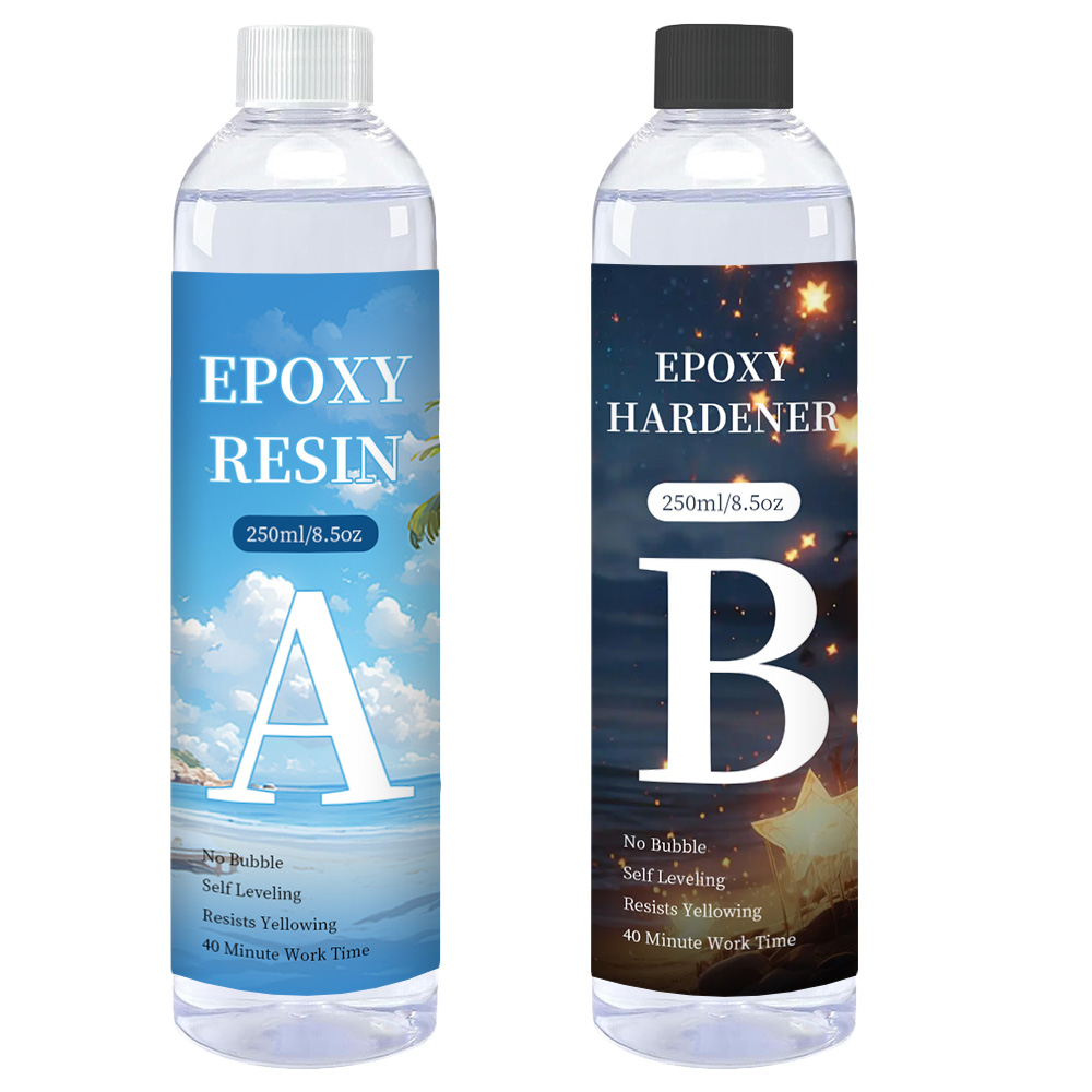 1:1 نسبة عالية الشفافية راتنجا - مراجعة Epoxy Uv Resin Kit وسعره